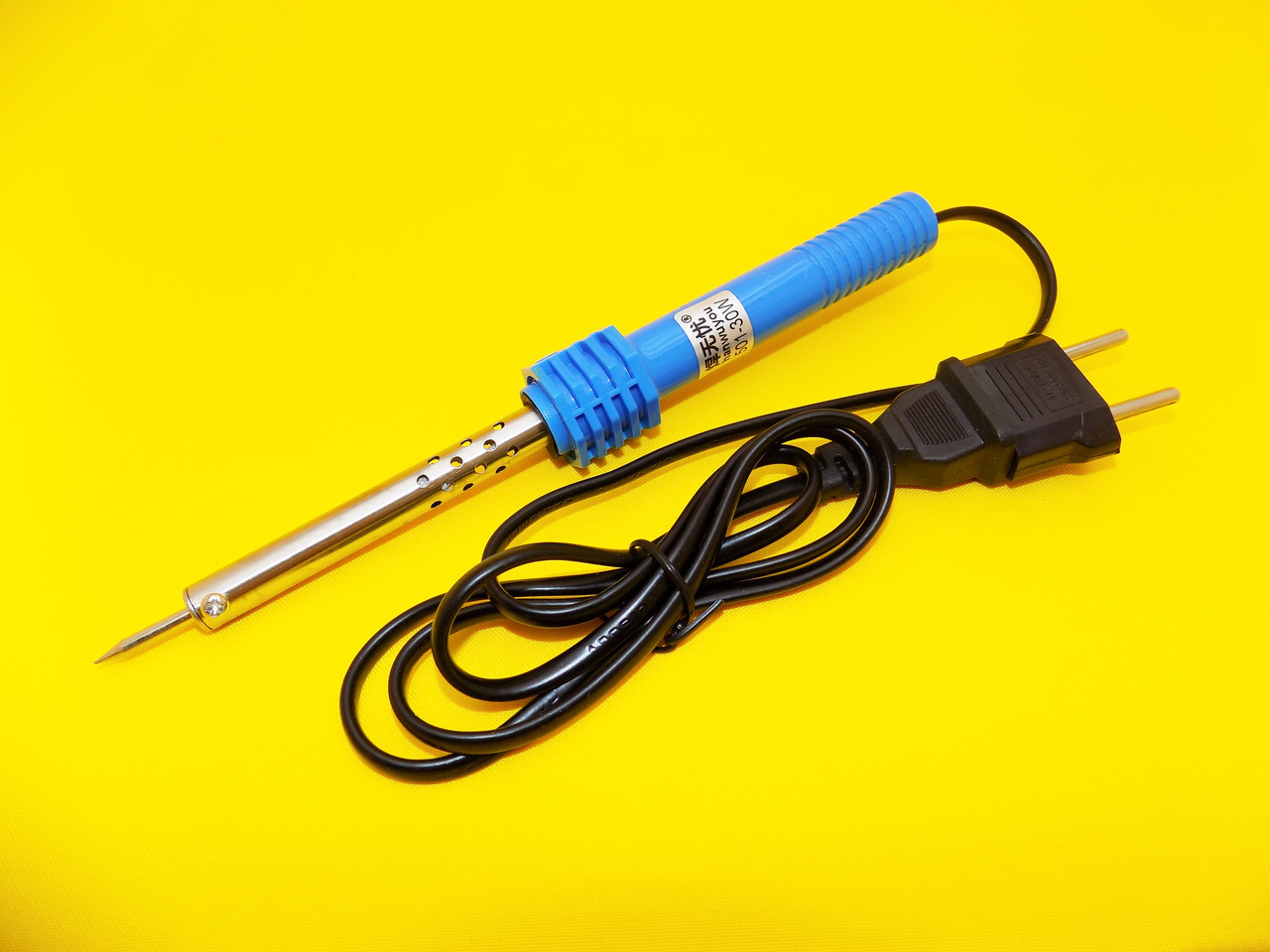 Паяльник 30 Вт 501-30W 220v кит-ка вилка, фото 1