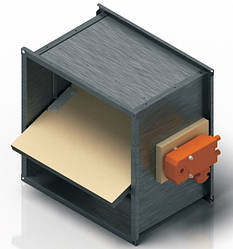 Клапани протипожежні універсальні КПВ прямокутного перерізу