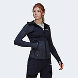 Жіноча флісова кофта з капюшоном Adidas terrex Tech Fleece (Артикул: HH9270), фото 3