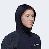 Жіноча флісова кофта з капюшоном Adidas terrex Tech Fleece (Артикул: HH9270), фото 4