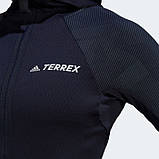 Жіноча флісова кофта з капюшоном Adidas terrex Tech Fleece (Артикул: HH9270), фото 8