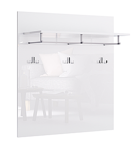 Вішалка в передпокій Amanda / Аманда білий глянець ТМ Міро-Марк