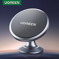 Автомобильный магнитный держатель UGREEN LP117 для смартфона 2 пластины неодим Space Gray (50871)