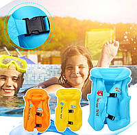 Дитячий надувний рятувальний жилет, захисний рятувальний жилет Від 3 до 10 років Swim ring