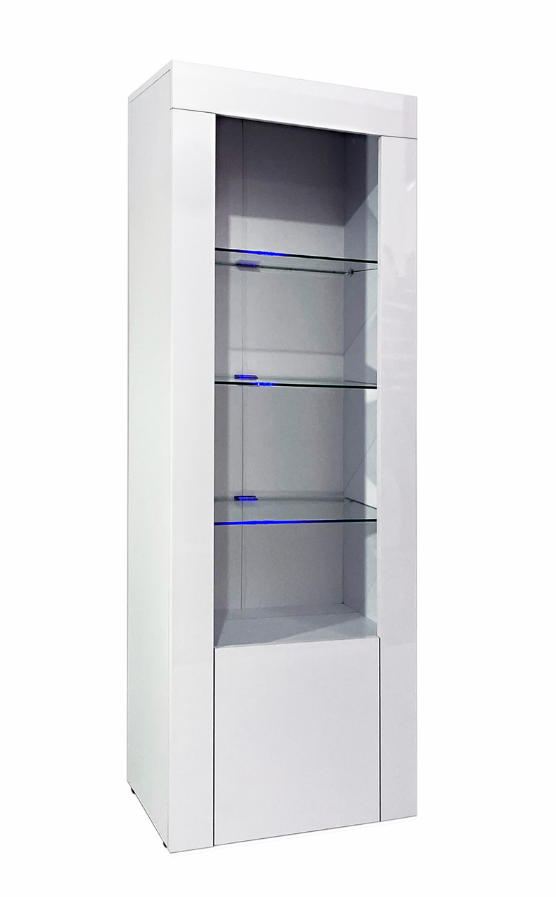 Сервант "Модерн" 1 дв с LED подсветкой ТМ "Миро марк" (ID#1476076333 ...