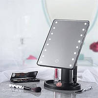 Зеркало для макияжа с 16 LED подсветкой Mirror White.на подставке
