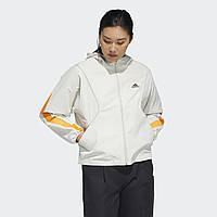 Женская белая куртка Adidas MET Woven Sportswear (Артикул: HF2467)