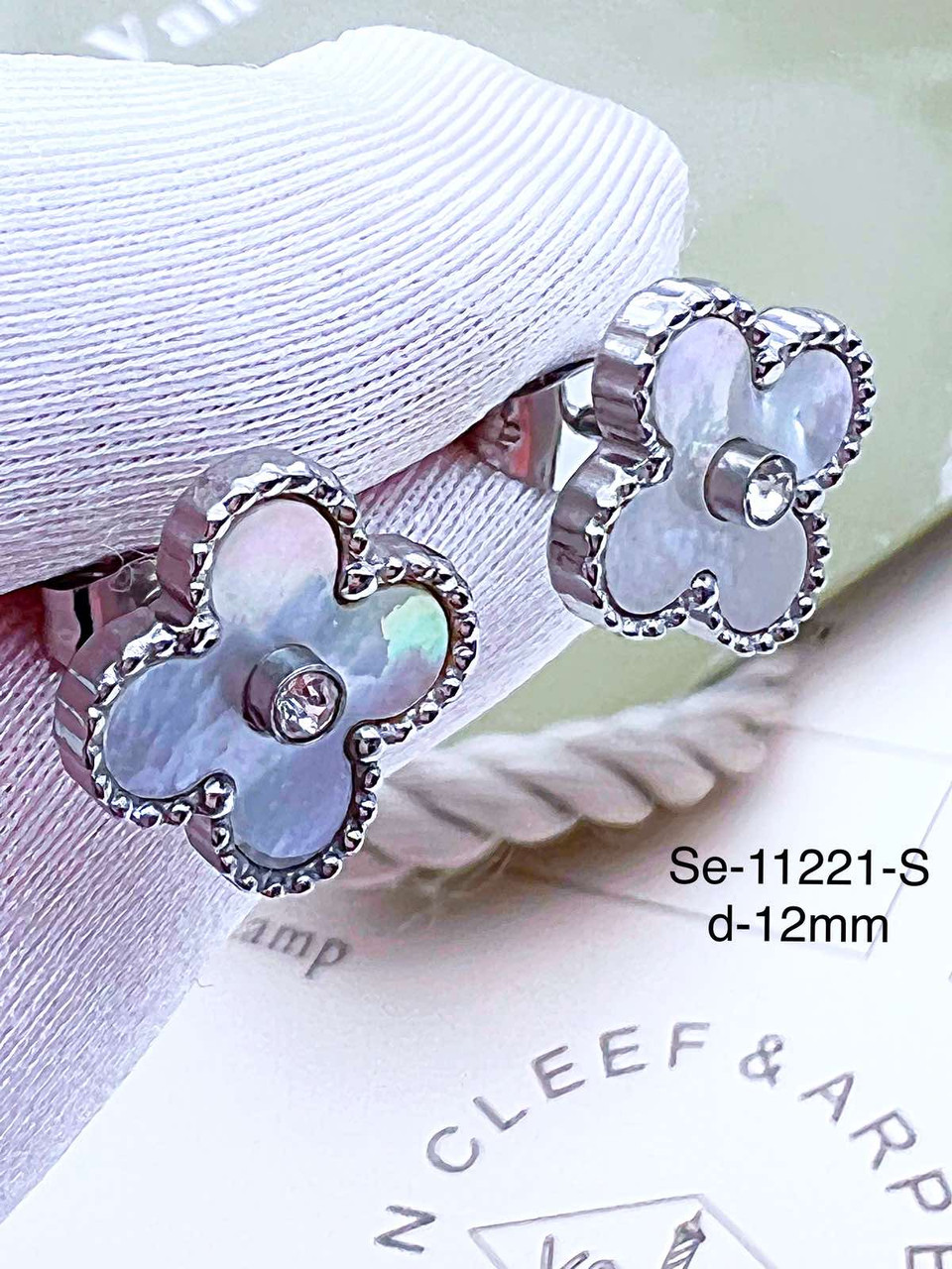 Сережки Stainlees Steel преміум