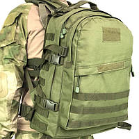 Тактический штурмовой рюкзак на 40 л, система Molle Цвет Олива