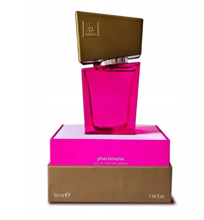 Парфуми з феромонами жіночі Shiatsu Pheromone Fragrance women pink