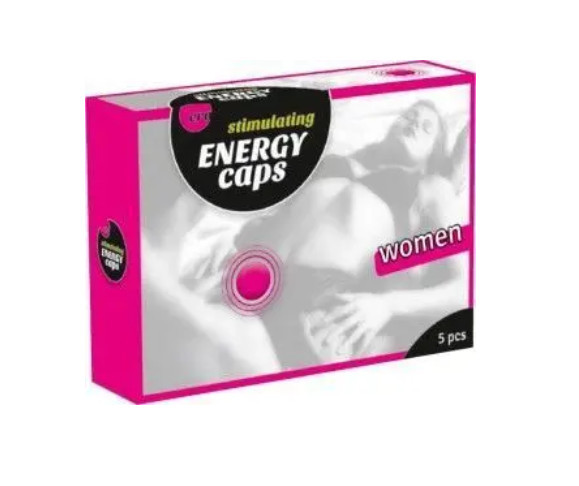 Збуджувальні капсули для жінок ERO Energy Caps, 5 шт.