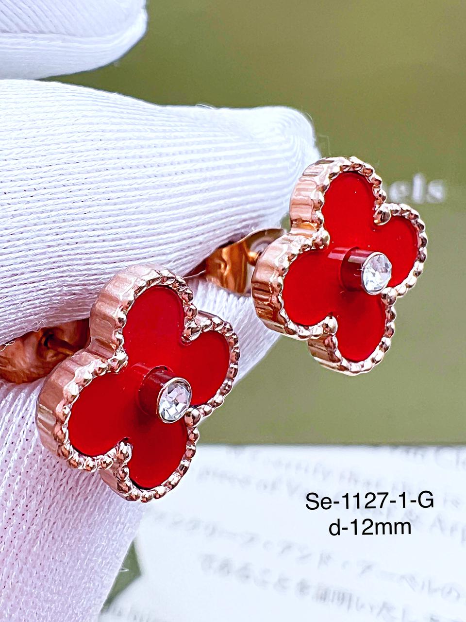 Сережки Stainlees Steel преміум