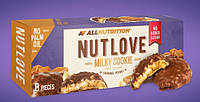 Печенье All Nutrition Nutlove Milky Cookies 128г карамельный арахис