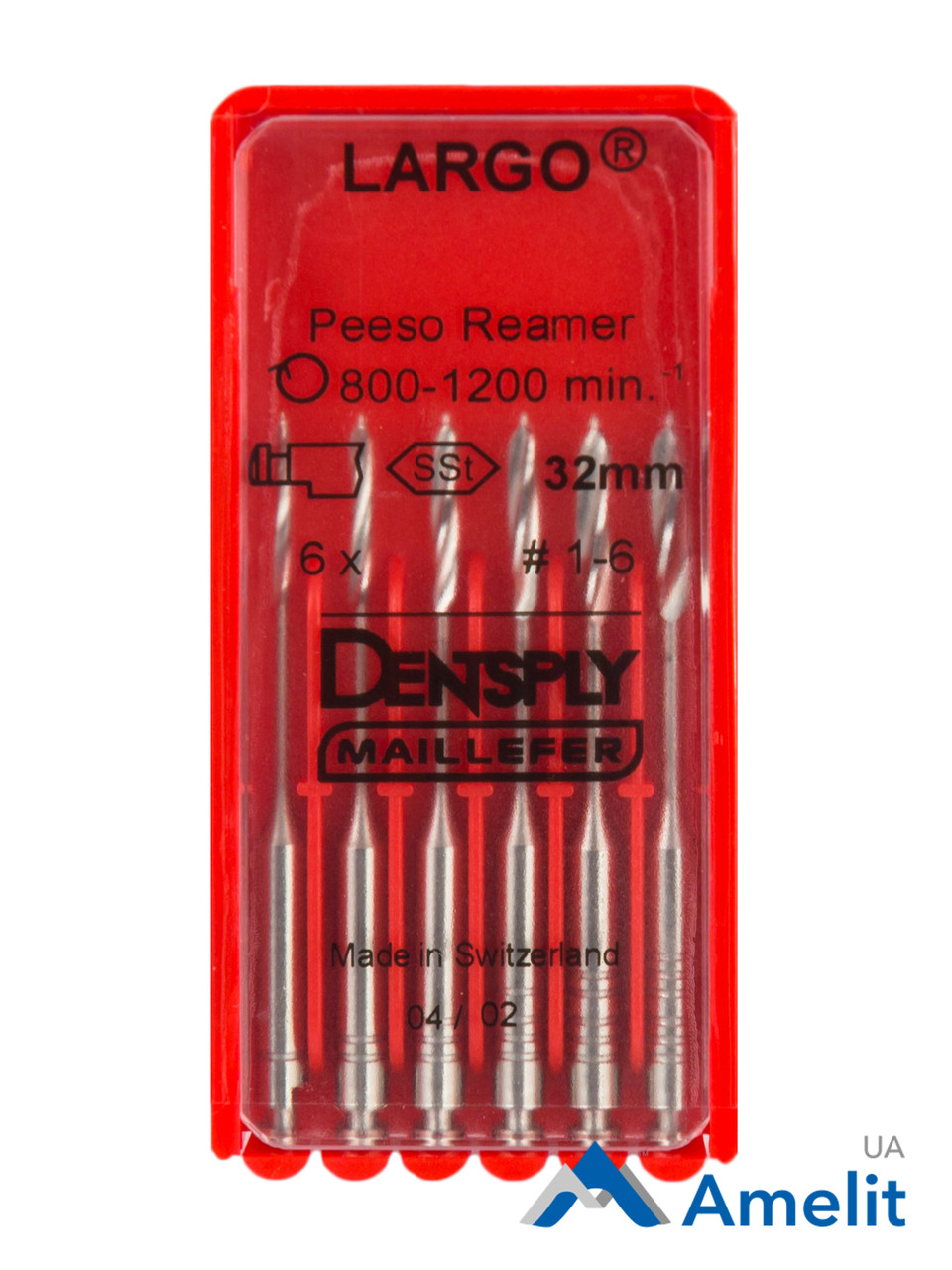 Інструмент машинныий Largo №3 (Dentsply Maillefer), 6 шт./пак.