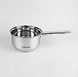 Набір каструль із неіржавкої сталі 10 предметів Maestro MR-2020-10 Набір кухонного посуду з товстим дном, фото 8