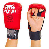 Перчатки для каратэ VENUM MITTS MA-5855 (M, Красный)