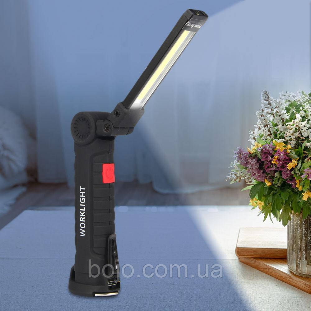 Фонарь для Кемпинга W-52-SMD+COB Складной с Магнитом и Крюком — Купить ...