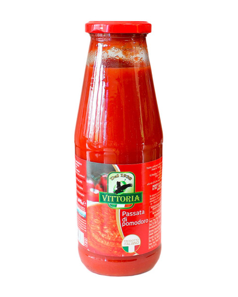 Натуральне томатне пюре, 690 г, Vittoria