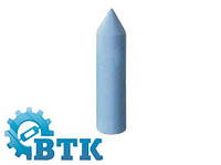 Гумка полірувальна силіконова конус 24х6 мм (блакитна)