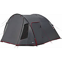 Двухслойная Палатка пятиместная High Peak Tessin 5 Dark Grey/Red (10227)