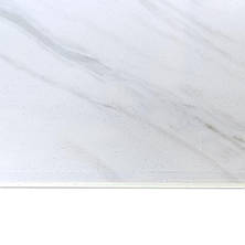 Декоративна ПВХ плита грецький білий мармур 600*600*3mm (S) SW-00001623, фото 3
