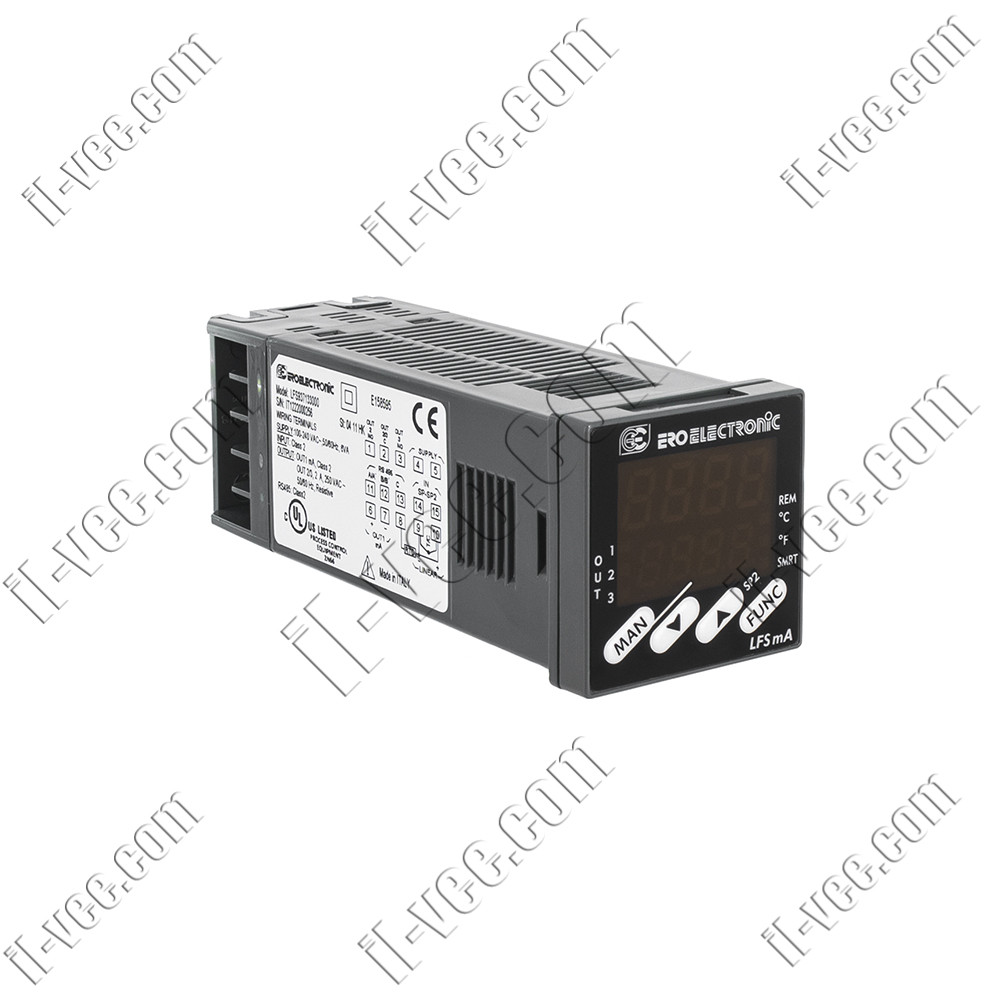 Регулятор температури ERO Electronic LFS937133000, mA/Relay, 1/16DIN