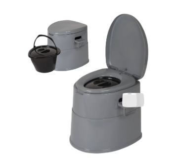 Біотуалет Bo-Camp Portable Toilet Comfort 7 Liters Grey (5502815), фото 1