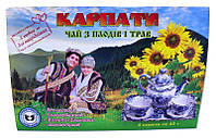 Подарочный набор витаминных чаев Фиточай Карпатский натуральный чай травяной и ягодный лечебный сбор трав