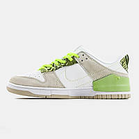 Женские кроссовки Nike Dunk Low Disrupt 2 Green Snake Beige DV3206-001