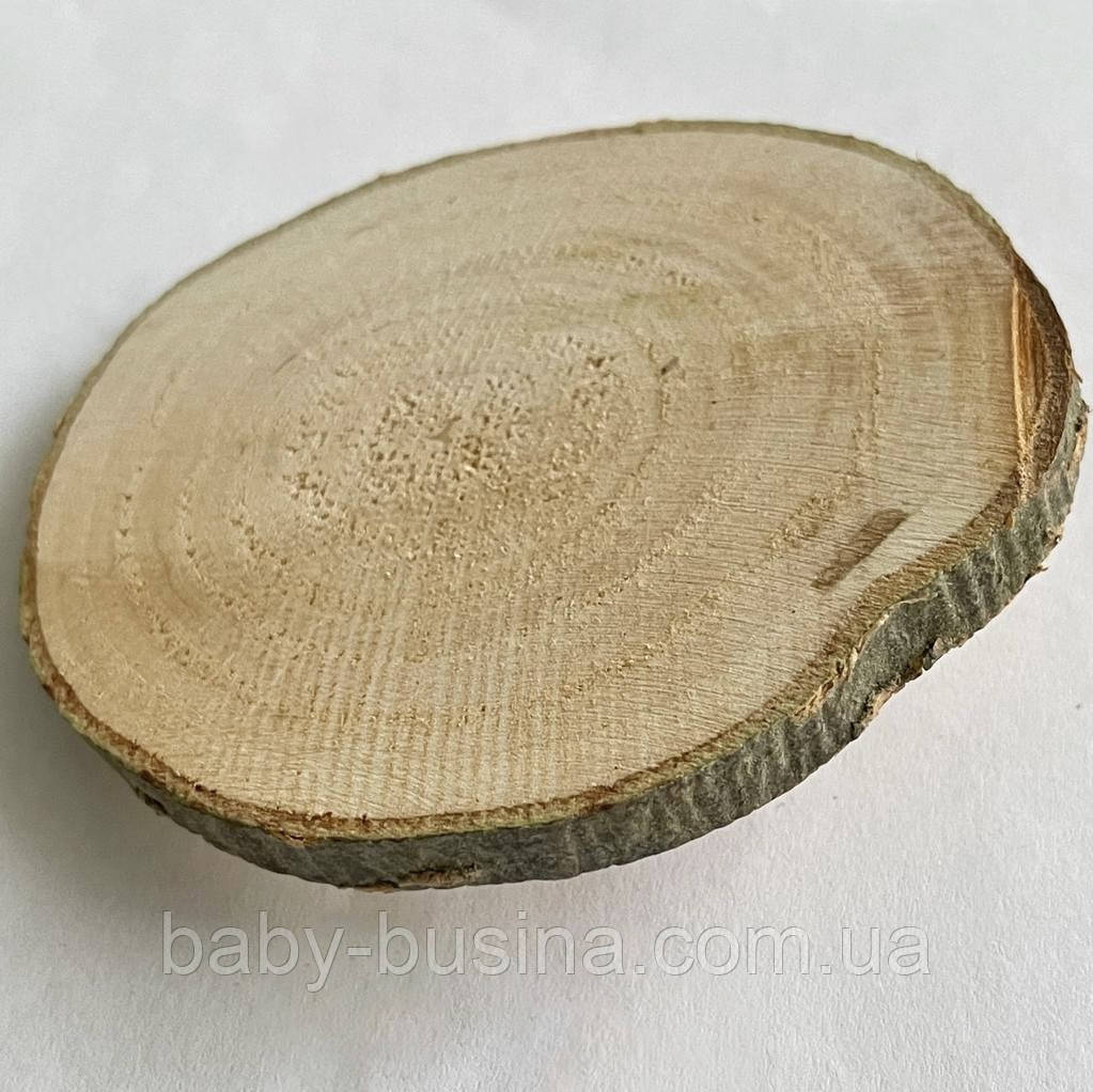 Срез дерева ольха 8.5 см, с Дефектом (толщина 6 мм) - фото 2 - id-p1646530709
