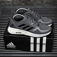 Adidas cloudfoam gray hot sale