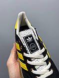 Кросівки жіночі Adidas x Gucci Gazelle Black GG Monogram IE2264, фото 5