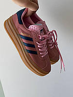 Женские кроссовки Adidas Gazelle Bold Pink Glow H06122