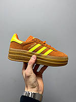 Жіночі кросівки Adidas Gazelle Bold Platform Orange Yellow ALL11804 36
