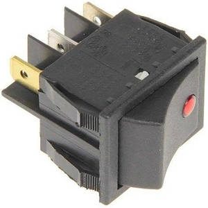 Кнопка включення чорна для масляного обігрівача Delonghi RADIA S (5118510111)