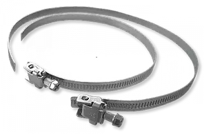 Замок для хомутів MCL (50 шт) для з'єднання повітропроводів