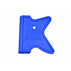 Шпатель KUBALA гумовий синій універсальний "К"- подібний для силікону, фото 3