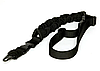 Якісний тактичний одноточковий ремінь для автомата чорный Single Point Bungee Sling, фото 2