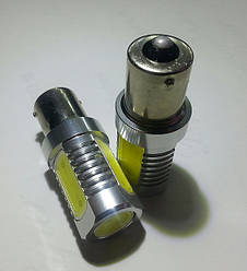 Светодиодная автолампа 1156(P21W)-S25-BA15s - HP - 6.0W (250Lm) HP Epistar, одноконтактная, белая