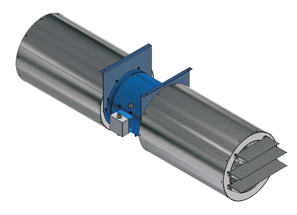 Вентилятор струменевий димовидалення ВОСДВ-15-320-4,5, фото 1