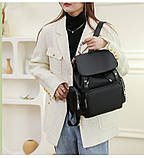 Рюкзак дівчина Нейлонова тканина Модний новий фасон Міський рюкзак стильний тільки опт, фото 2