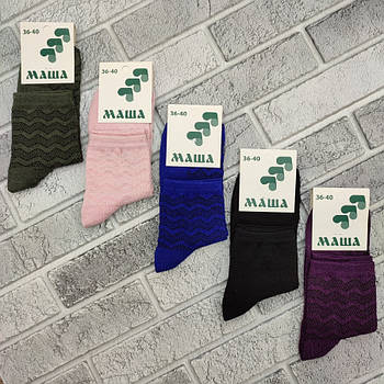 Шкарпетки жіночі середні літо сітка р.36-40 МАША 30037932