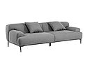 Софа  Лучіано сірий + чорний  Vetro Mebel, фото 5