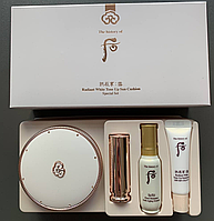 Набор с кушоном The History Of Whoo Gongjinhyang : Seol Radiant White Tone-Up Sun Cushion Special Set