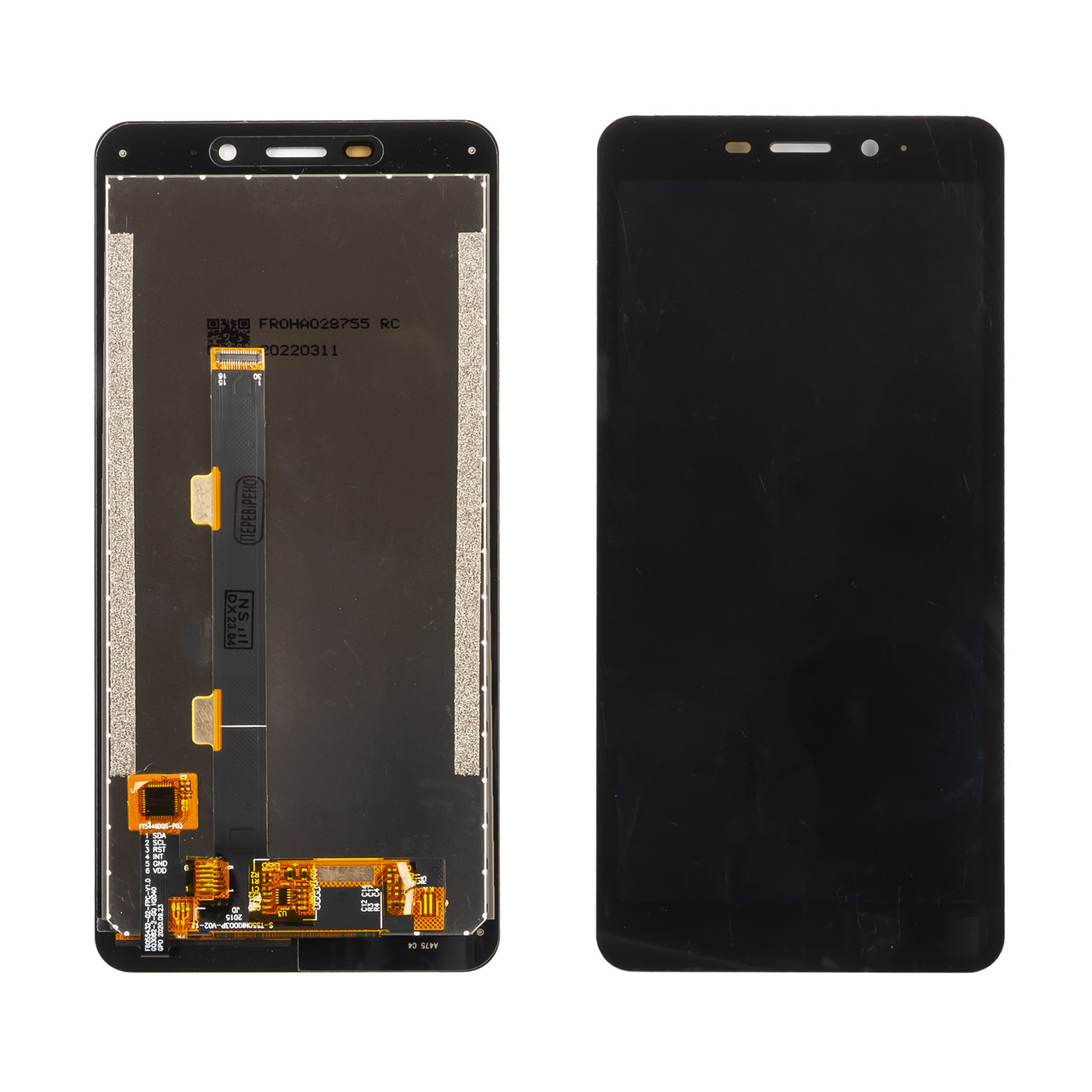 Дисплей ULEFONE Armor X3/X5/X5 Pro (2019) з чорним тачскріном