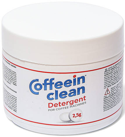 Таблетки для чищення кавомашини Coffeein clean Detergent 80 шт. по 2,5 г, фото 1