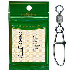 Карабін із вертлюгом GC Gross with Swivel 1051BN No14