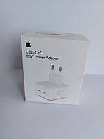 Быстрая зарядка адаптер блок питания для Apple 35w на два USB-C