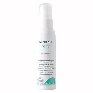 Synchroline Aknicare Spray спрей-емульсія для шкіри спини та зони декольте, 100 мл