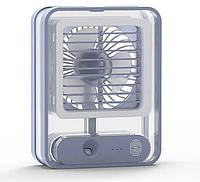 Портативный мини-кондиционер Вентилятор мини кондиционер с подсветкой и увлажнителем воздуха USB